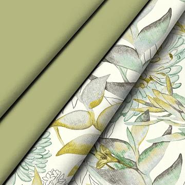 КПБ перкаль Fine Line рис.60112-1/24600-67 Люция