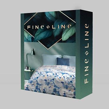 КПБ перкаль Fine Line рис.60186-1/24900-30 Николетта