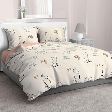 Перкаль 220 см наб рис.50296-1 Котолатте (комп 996283, 997261)