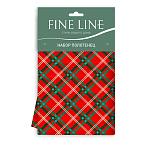 Комплект вафельных полотенец Fine Line рис.62037-1 Шотландка