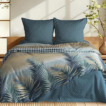 КПБ перкаль Fine Line рис.60200-1/60228-2 Бриз new