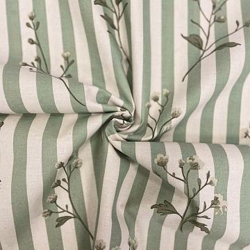 Вареный хлопок 220 см наб рис.72235-1 Луговая трава