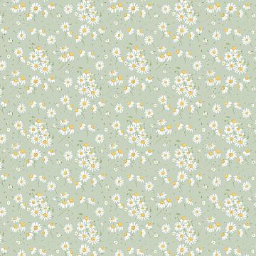 Перкаль 220 см наб рис.50257-5 Милора зеленый