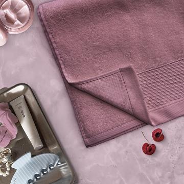 Полотенце махровое Fine Line, коллекция Berries, розовый щербет
