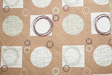 Покрывало однотонное п/э Комфорт Круги