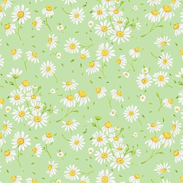 Перкаль 150 см наб рис.64053-1 Милора зеленый