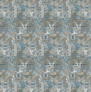 Бязь Премиум 220 см наб рис.72068-3 Новое пейсли