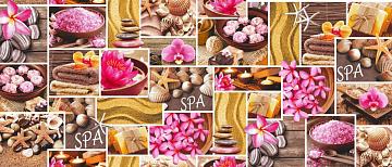 Полотно вафельное 150 см наб рис.35042-1 Релакс