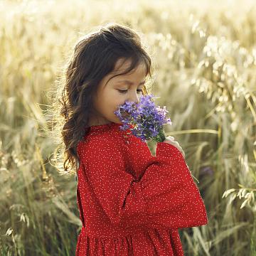 Бязь Комфорт 150 см наб рис.13514-3 Мелкий горошек