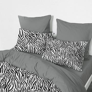 КПБ перкаль Fine Line рис.50364-1/24700-59 Зебра н/у