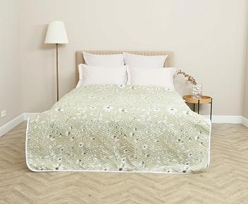 Покрывало однотонное п/э Комфорт Мята