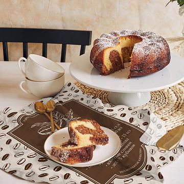 Полотно вафельное 50 см наб рис.29500-1 Мокко-фраппе