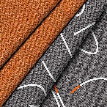 КПБ перкаль Fine Line рис.50338-1/50358-2 Ярн new