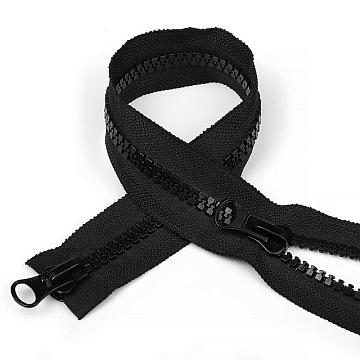 Молния тракт разъемная Т8  2з  75 см ц322 черная