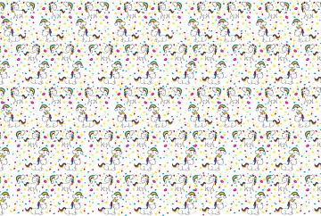 Фланель 90 см наб б/з рис.29145-1 Лошадки