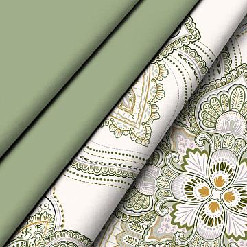 КПБ перкаль Fine Line рис.72117-2/24900-23 Дамасские узоры new