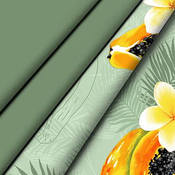 КПБ бязь Любимый дом рис.50184-1/24500-24 Папайя глит.