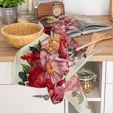 Полотно вафельное 50 см наб рис.29495-1 Цветочная алхимия