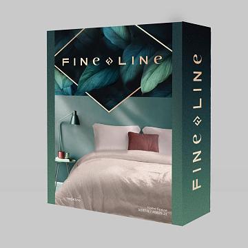 КПБ перкаль Fine Line рис.50117-5/40625-23 Крем-брюле Art new