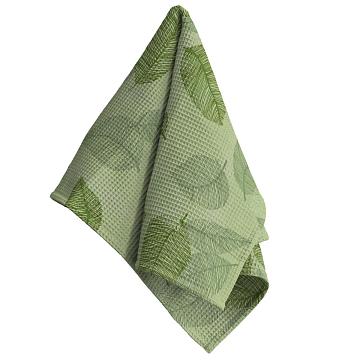 Полотенце вафельное Все ДOMA/Vse DOMA рис.29172-5 Фольяж