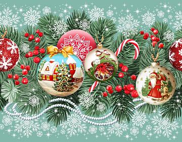 Дорожка 50 см наб рис.35036-1 Волшебный шар