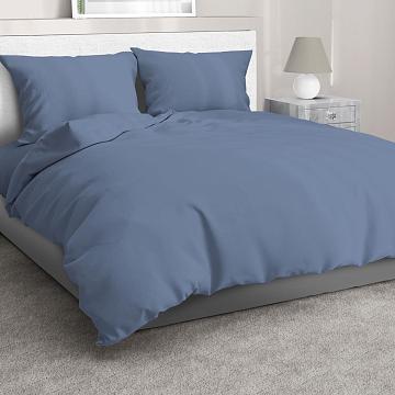 Бязь Премиум 220 см наб рис.24500-15 сине-сиреневый