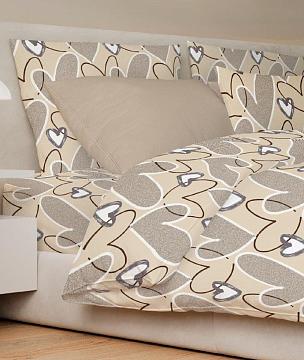 Перкаль 220 см наб рис.50227-1 Сердца Деним