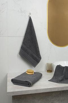 Полотенце махровое Fine Line Уютный дом, графит