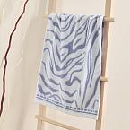 Полотенце махровое Fine Line Анималистика , васильковый, пестроткань