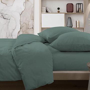 КПБ перкаль Актив WENGE рис.86079-9 Серо-бирюзовый