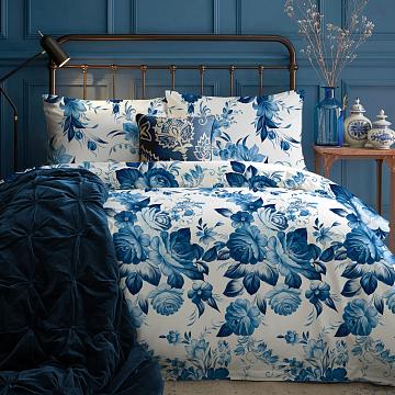 Бязь Премиум 220 см наб рис.72204-2 Жостовская роспись (комп A92934)