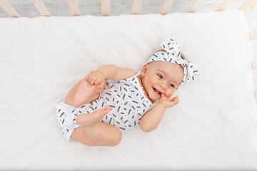 Муслин 150 см наб рис.29168-1 Перышки