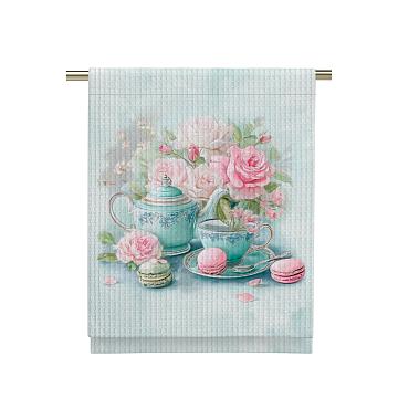 Полотенце вафельное Все ДOMA/Vse DOMA рис.60360-1 Чаепитие