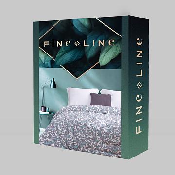 КПБ перкаль Fine Line рис.60305-1/24600-70 Беррис
