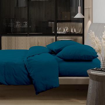 КПБ перкаль Актив WENGE рис.86161-10 Синий