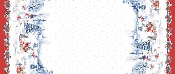 Рогожка 150 см наб рис.29117-1 Праздник