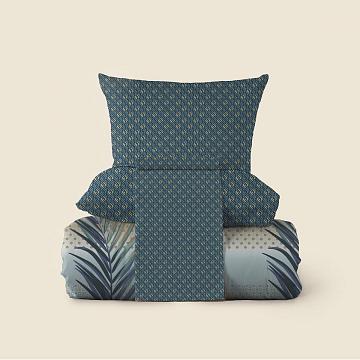 КПБ перкаль Fine Line рис.60200-1/60228-2 Бриз new