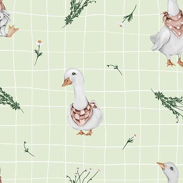 Перкаль 150 см наб рис.13470-1 Обнимусь!