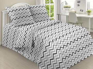 Бязь наб 120 г/мкв 150 см серый  2022/7