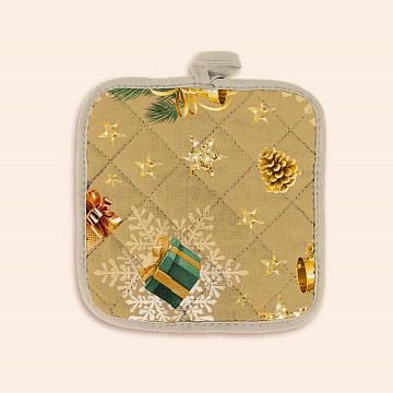 Прихватка рогожка Vse DOMA рис.60320-1 Сказочное Рождество