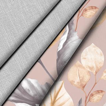 КПБ перкаль Fine Line рис.50340-2/50358-3 Осеннее кружево