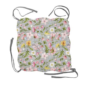 Подушка на стул с тафтингом квадратная Все ДOMA/Vse DOMA рис.60359-1 Офелия