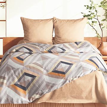 КПБ перкаль Fine Line рис.7180-1/24900-94 Графис new