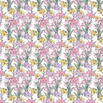 Бязь Премиум 220 см наб рис.72017-1 Нежность