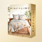 КПБ перкаль Fine Line рис.60397-1/43300-6 Камилла