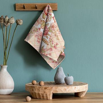 Полотно вафельное 50 см наб рис.29018-2 Гарсия