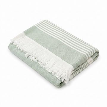 Полотенце махровое Fine Line Ривьера 350г/м2, зеленый