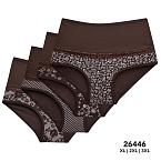 Трусы жен. XL-2XL коричневый АЗА 26446