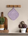 Прихватка рогожка WENGE рис.60008-17 Lavender