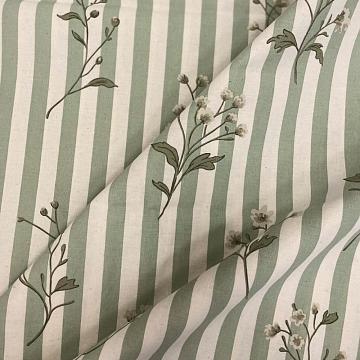 Вареный хлопок 220 см наб рис.72235-1 Луговая трава